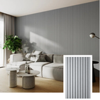 NordLyd™ Premium Akustyczny Panel Lamelowy — Dąb Naturalny (2,7 x 1,10 m)