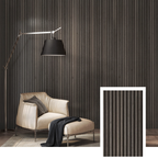NordLyd™ Premium Akustyczny Panel Lamelowy — Dąb Naturalny (2,7 x 1,10 m)