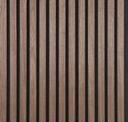NordLyd™ Premium Akustyczny Panel Lamelowy — Dąb Naturalny (2,7 x 1,10 m)